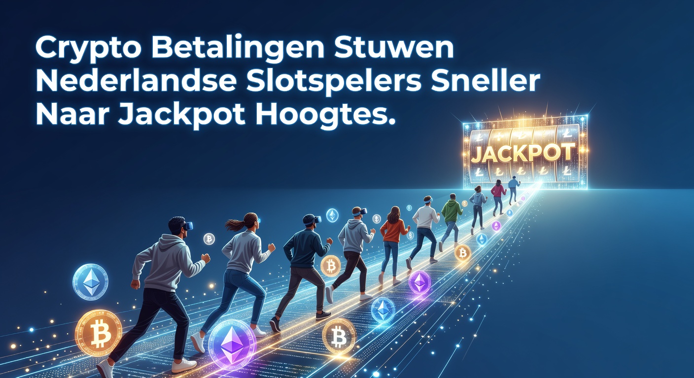 Grafiek die de snelheid van crypto-transacties vergelijkt met traditionele betaalmethoden in Nederlandse online casinos, met opwaartse pijlen naar jackpotniveaus