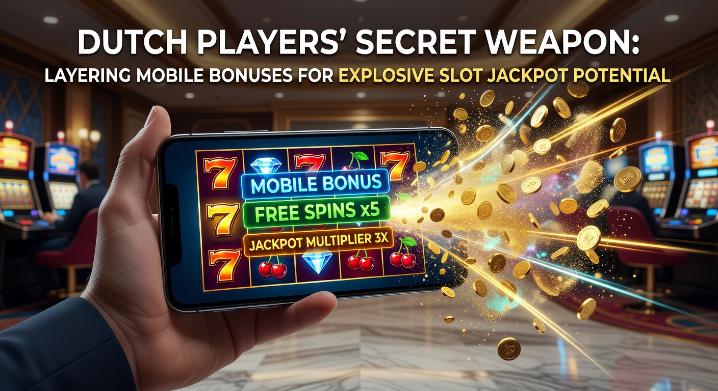 Nederlandse speler op mobiel apparaat die bonussen activeert op een slotspel met jackpotpotentieel