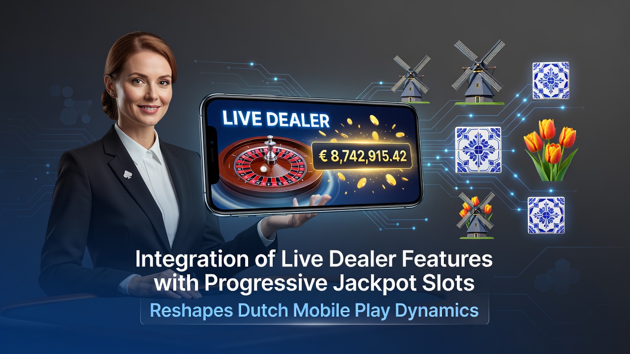 Integratie van live dealer en jackpot slots in Nederlandse apps