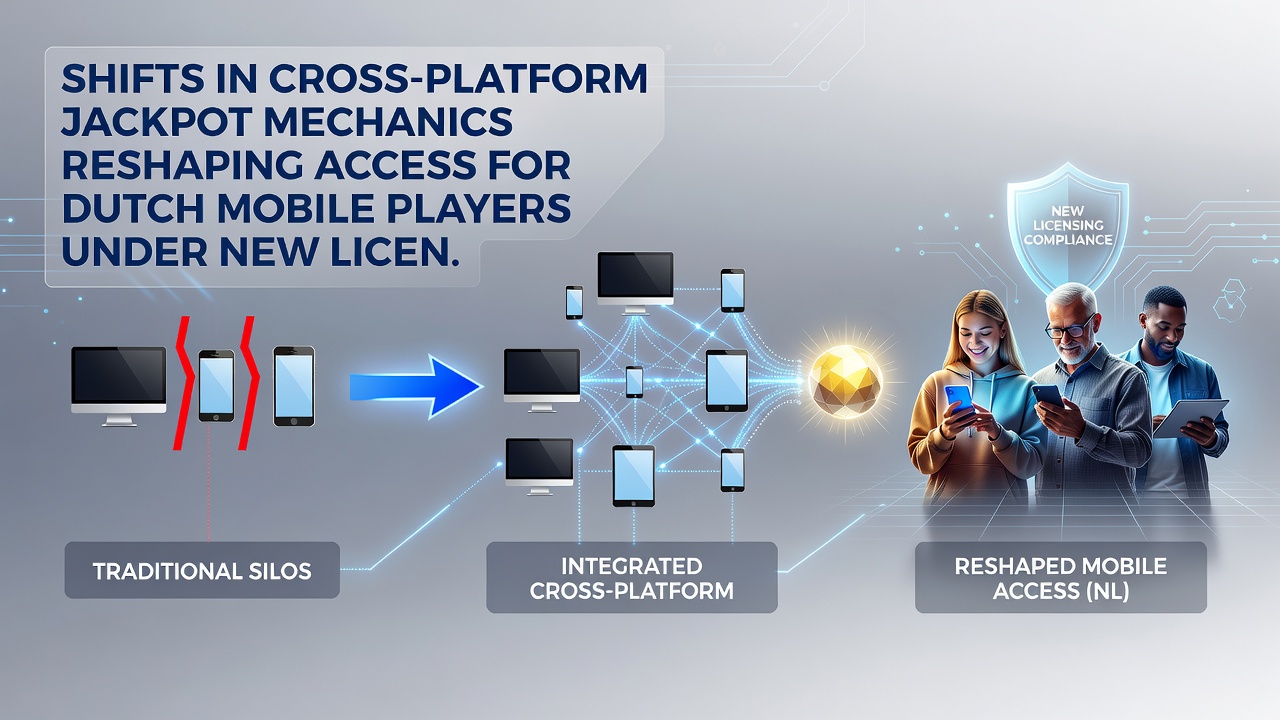 Weergave van cross-platform jackpot synchronisatie op mobiele apparaten